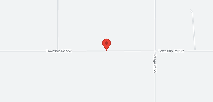 map of Township Road 552 RD SW SW